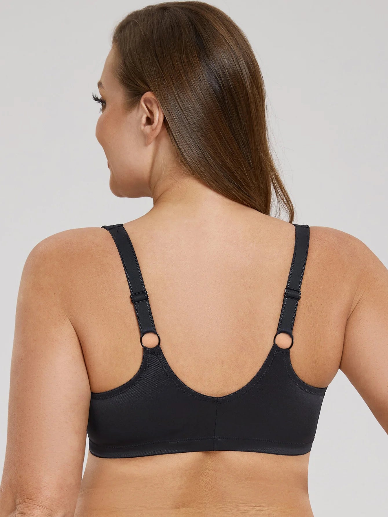 Women’s Front Closure Underwire Bra Unlined Full Coverage Lace