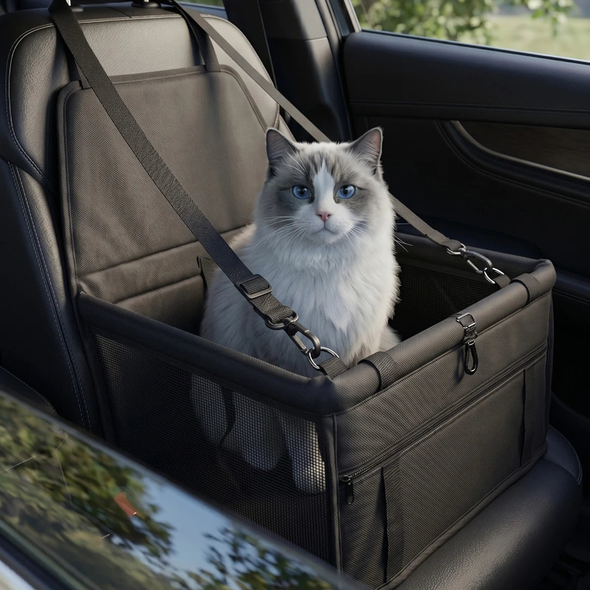 Waterproof Dog Car Seat Cover Non-Slip Rear Protector for Cars