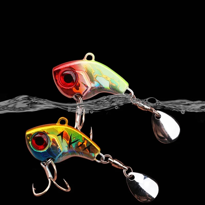 Fishing Lure 5pcs Metal VIB Vibration Bait Spoon Spinner Jig Lures