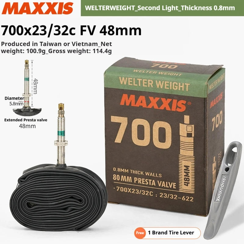 Bicycle Inner Tube MAXXIS 20-29 Inch 700C Presta Schrader MTB Road