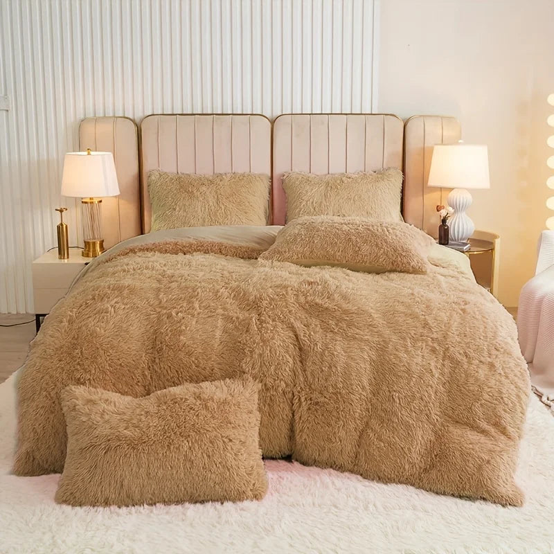 3-Piece Duvet Cover Set Luxury Soft Bedding for King Double Single Size