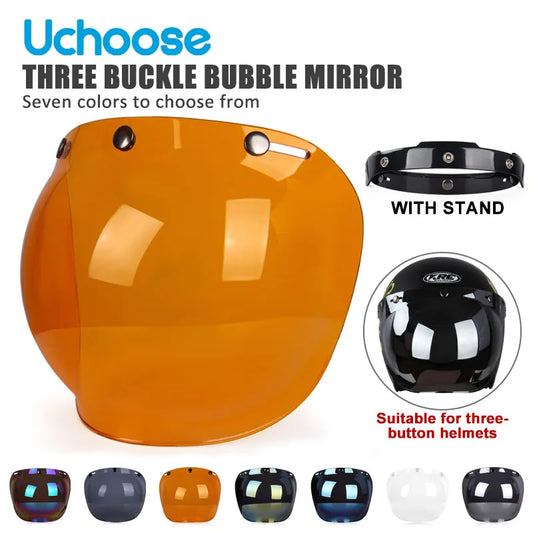 Bubble Protector for Motorcycle Helmet Visor Lens Goggles Accessories