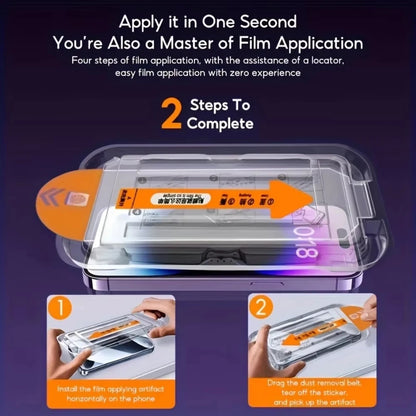 5PCS Screen Protector for iPhone 18 17 16 15 14 13 11 Max Tempered Glass