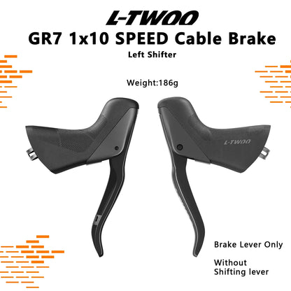 LTWOO GR7 1x10 Speed Road Groupset, R/L Shifter + Rear Derailleurs, Gravel-bikes Cyclo-Cross