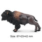 Toymany Simulation Cougar Wildlife Animal Model Mini Figures Figurines