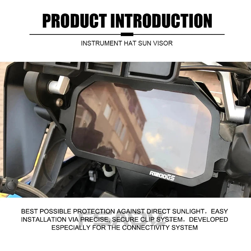 BMW R1250GS R1200GS LC ADV Meter Frame Cover TFT Screen Protector
