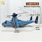 1389PCS Building Block V-22 Tiltrotor Helicopter Model Toy Set
