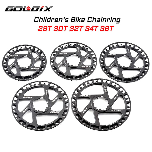 3-Bolt Direct Mount Chainring GOLDIX 28-36T Kids Folding Bicycle Sprocket