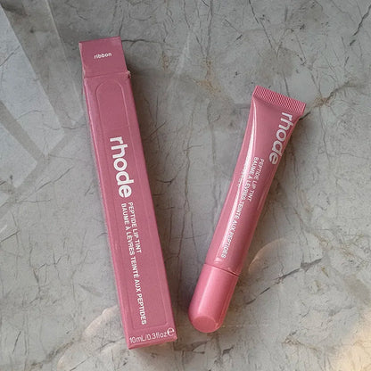 Rhode Shimmer Lipstick Liner Waterproof Gloss Blush Makeup Lemontini