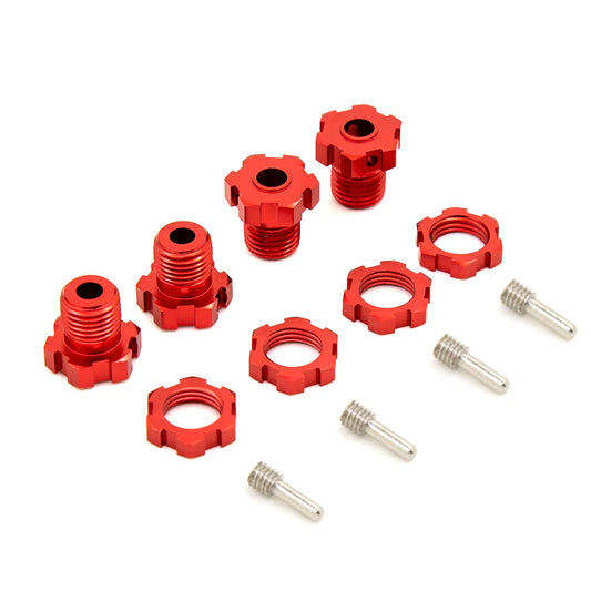 4Pcs 17mm Splined Wheel Nuts for Traxxas E-Revo Summit RC Parts