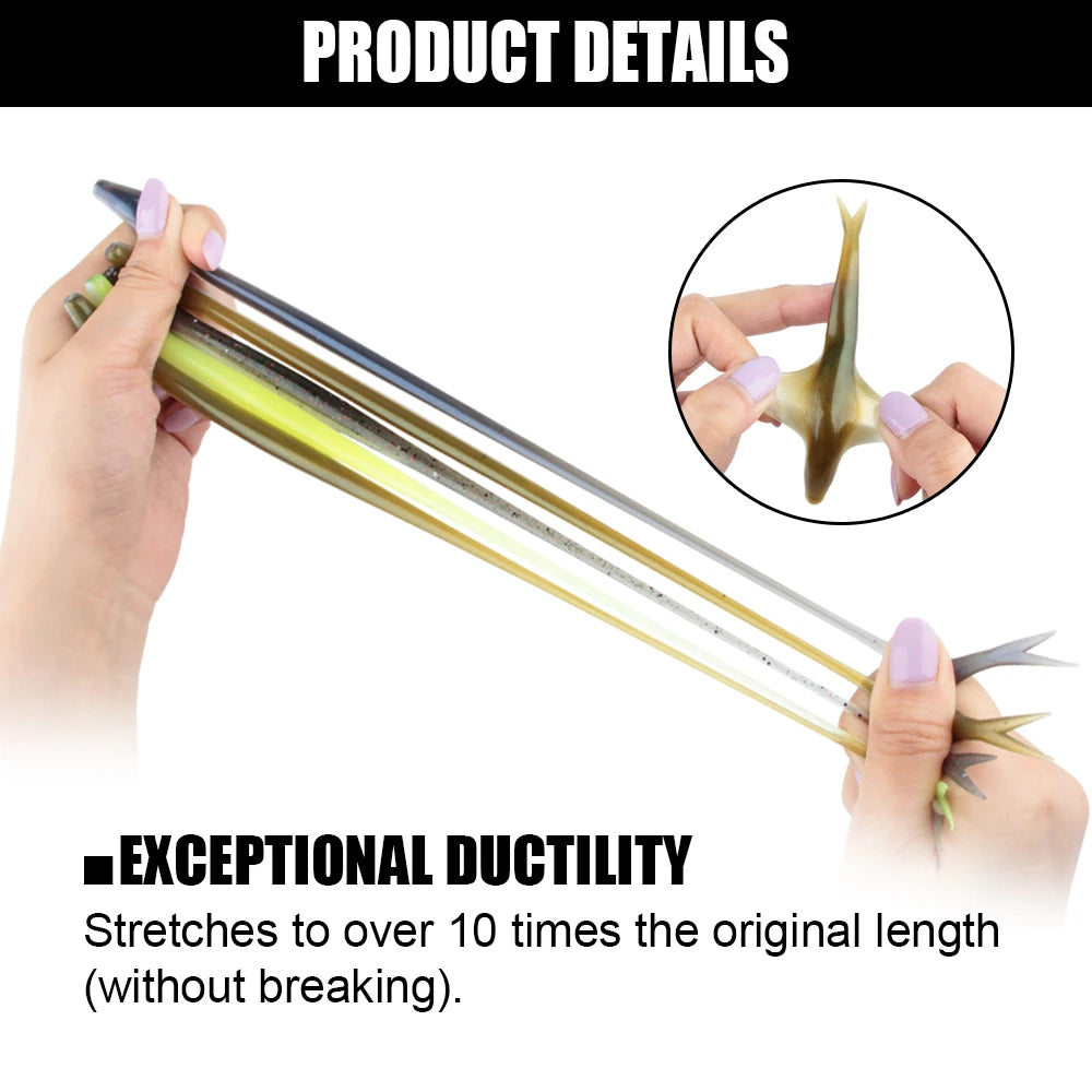 Fishing Lure Spinpoler Soft Swimbait for Bass Pike Zander Perch 5 Inch