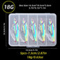 5Pcs Metal Vib Blade Fishing Lures Sinking Spinner Baits for Pike Bass Perch