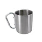 Outdoor Mountaineering Button Portable Stainless Steel Water Cup 1PC