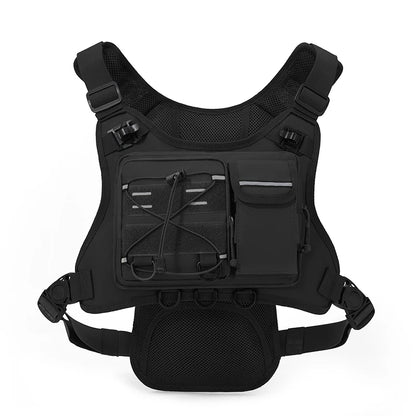 Running Vest Chest Hydration Pack Outdoor Sports Backpack For Hiking Race Marathon Bag Men Women Sport Tactical Camping Backpack