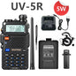 4PCS Baofeng UV-5R Two Way Radio Walkie Talkie Long Range 10KM 5W