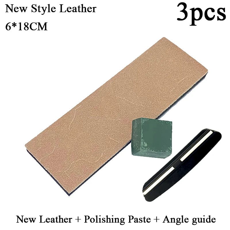Diamond Knife Sharpening System 15° Whetstone Tool w/ Non-Slip Base