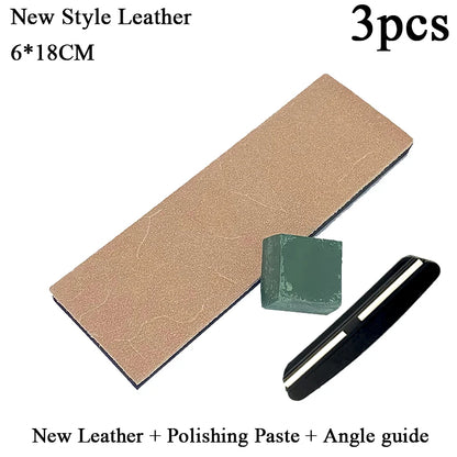 Diamond Knife Sharpening System 15° Whetstone Tool w/ Non-Slip Base