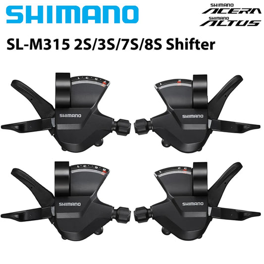 Shimano SL-M315 Rapidfire Plus Trigger Shifter with Cable 2/3x7/8 Speed Options