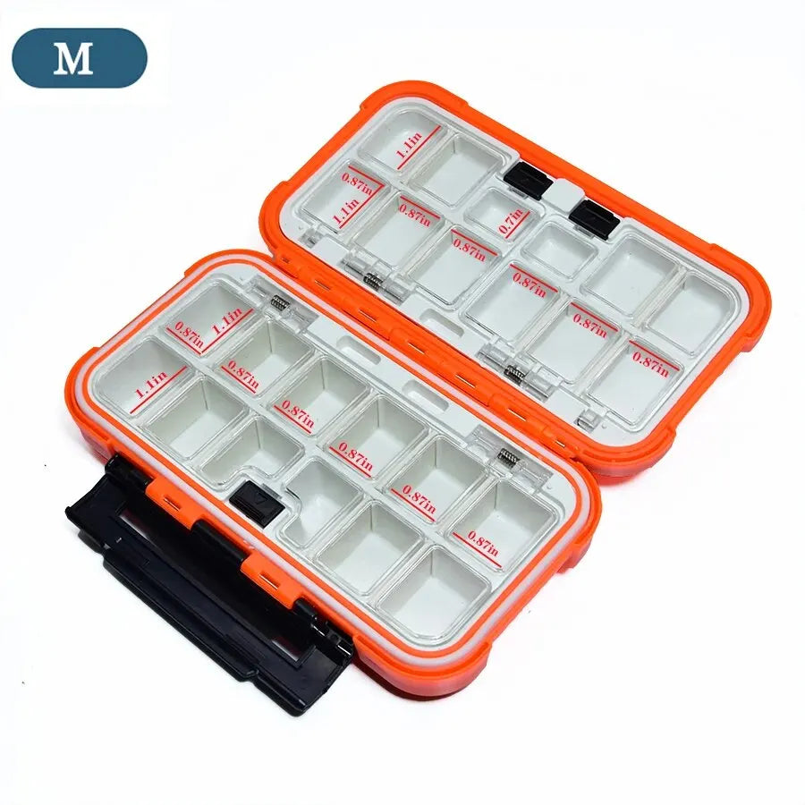 Waterproof Fishing Tackle Box Large Capacity Hook Bait Lure Storage Organizer
