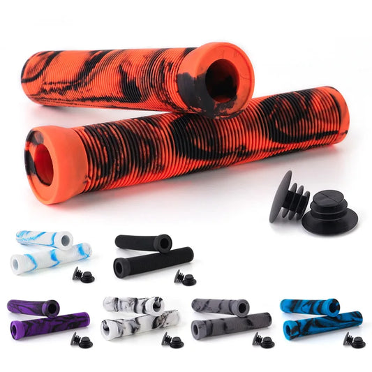 Anti-Slip Bicycle Handlebar Grips 22.2mm Rubber MTB Folding Bike