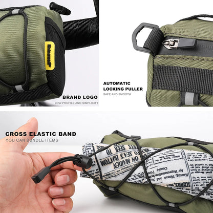 Rhinowalk Motorcycle Saddlebag Side Tool Bag Multifunction Outdoor Luggage