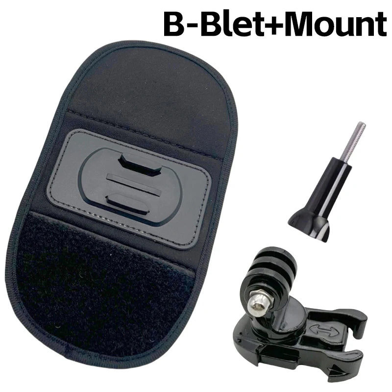 Backpack Shoulder Strap Mount for GoPro DJI Action Camera 360 Clip Holder