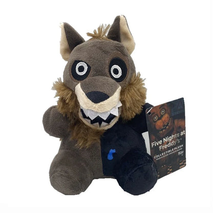 18CM FNAF Freddy Plush Toy Soft Stuffed Bear Game for Kids