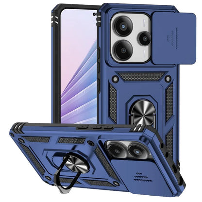Xiaomi Redmi Note 10-14 Pro Shockproof Case Magnetic Ring Camera Cover