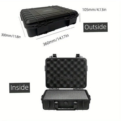 Waterproof Hard Case Box with Sponge Storage Shockproof Organizer Portable