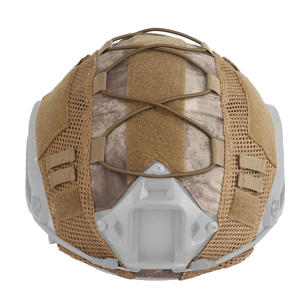 Tactical Fast Helmet Cover for Ops-Core PJ/BJ/MH Camo Military Hunting