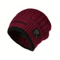 Winter Beanie Hat Knitted Warm Cap Unisex Men Women Bonnet 2023