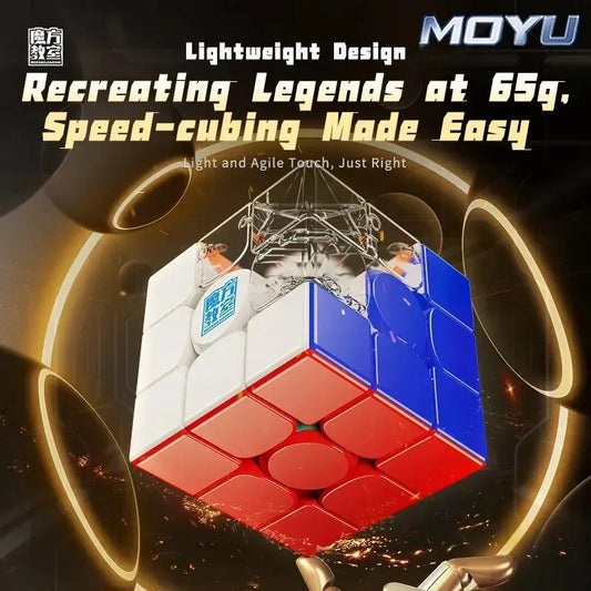 MoYu RS3M V5 3x3 Magnetic Speed Cube 2023 Puzzle Toy Cubo Magico