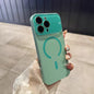 Large Window MagSafe Case for iPhone 12-17 Air Pro Max Camera Glass Cover