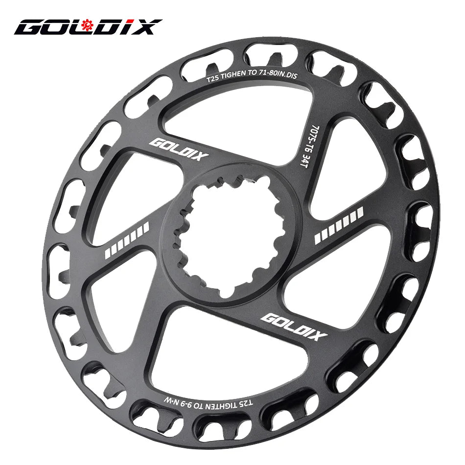 3-Bolt Direct Mount Chainring GOLDIX 28-36T Kids Folding Bicycle Sprocket