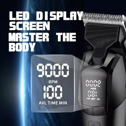 Kemei Hair Clipper 9000RPM 10W Electric Rechargeable Trimmer for Men