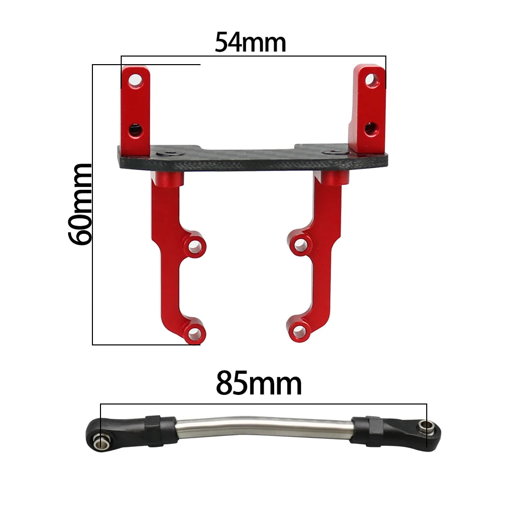 Servo Stand Mount for 1/10 RC Crawler Axial SCX10 II 90046 Metal Bracket