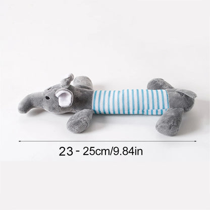 No Stuffing Dog Toy Plush Squeaky Animal Chew Toy for Pets Crinkle