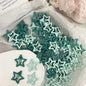 20Pcs Y2K Silver Star Hair Clips Snap Barrettes for Girls Accessories