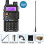 Baofeng Walkie Talkie UV 5R 5W 8W Dual Band Ham Two Way Radio Vhf Uhf FM Radio Handheld Transceiver Hunting Long Range-EXPROTAS