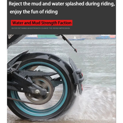 Universal Motorcycle Modified Plastic Rear Mudguard Fender Motorcycle Fender with Reflector