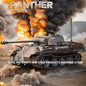 WW2 German Panther G Late Tank Building Blocks Military Brick Model Toy Set