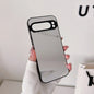 Mirror Shockproof Phone Case for Google Pixel 6-10 Pro XL A-Series Black Edge
