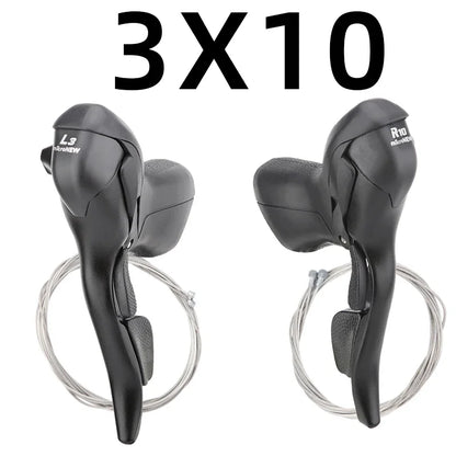 MicroNEW Road Bike Shifter Brake Lever 2x7–10 3x7–10 Speed Shimano - EXPROTAS