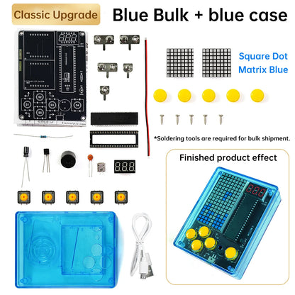 DIY Pixel Game Console 51 Single-Chip Soldering Machine Puzzle Electronic
