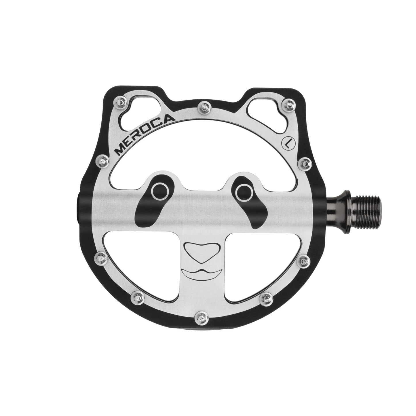 GOLDIX Cartoon Panda Bike Pedals 3 Bearing Alloy Non-Slip Folding MTB Road