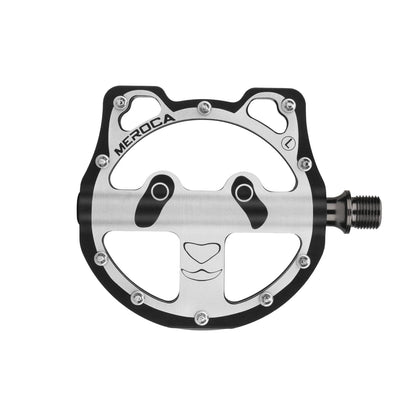 GOLDIX Cartoon Panda Bike Pedals 3 Bearing Alloy Non-Slip Folding MTB Road