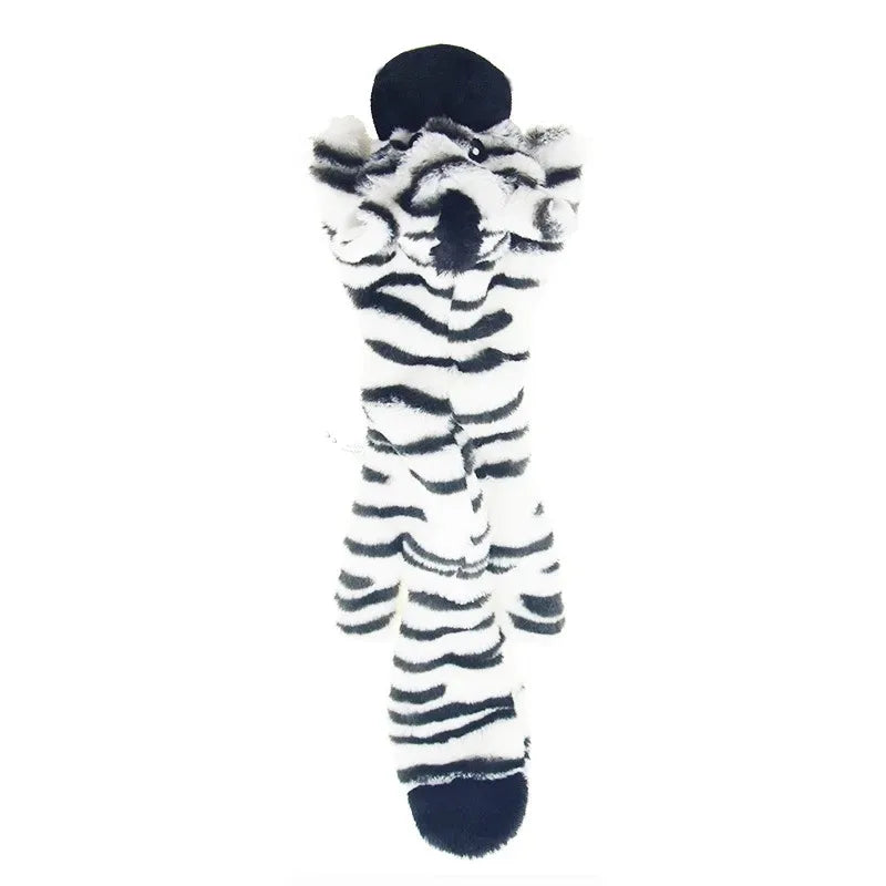 No Stuffing Dog Toy Plush Squeaky Animal Chew Toy for Pets Crinkle