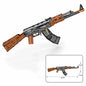 AK47 Assault Rifle Model Building Blocks Military Army Weapon Shootable Imitation Gun Bricks Children’s Holiday Gifts DIY Toys-EXPROTAS