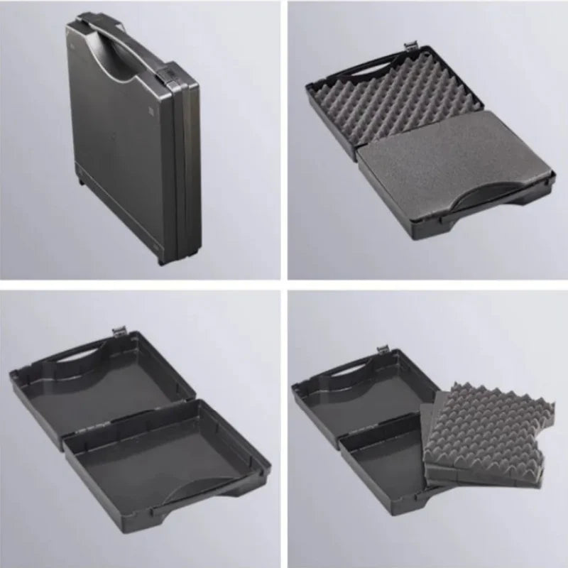 Multifunctional Portable Plastic Toolbox, Notebook Protective Storage for Outdoor Equipment