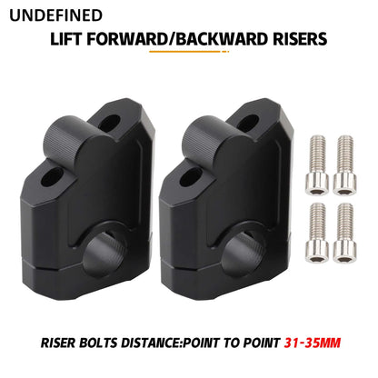 22mm 25mm 28mm Motorcycle Handlebar Riser Clamp Mount For Suzuki Kawasaki Yamaha